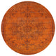 Ahgly Company Indoor Round Mid-Century Modern Area Rugs, 4' Round