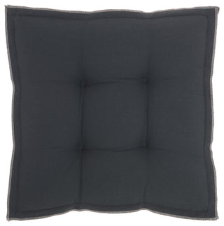 Mina Victory QY029 Seat Cushion, Charcoal, 18" x 18" x 3"