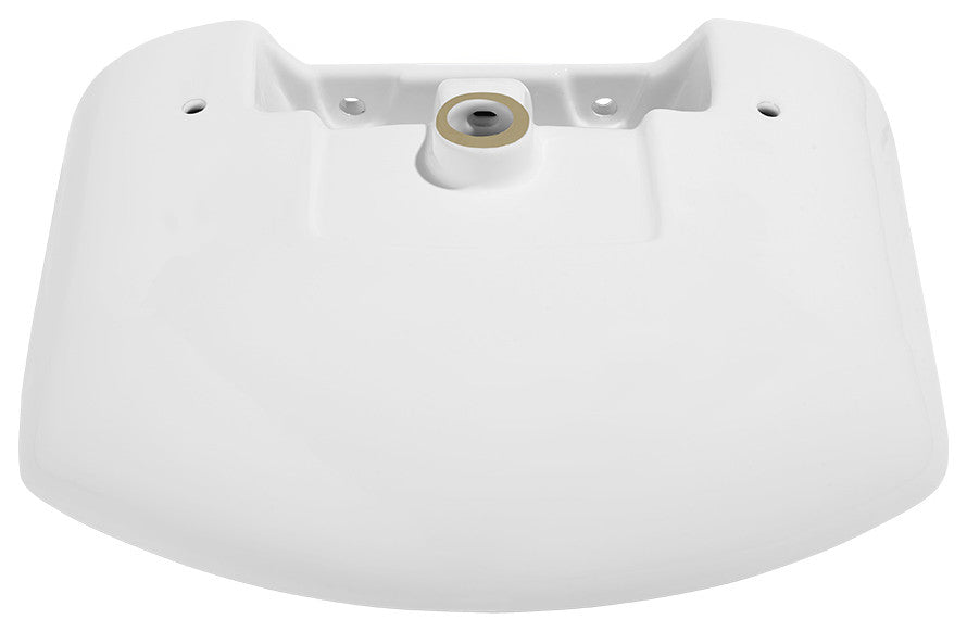 Chateau Pedestal Bathroom Sink Round With Single Faucet Hole