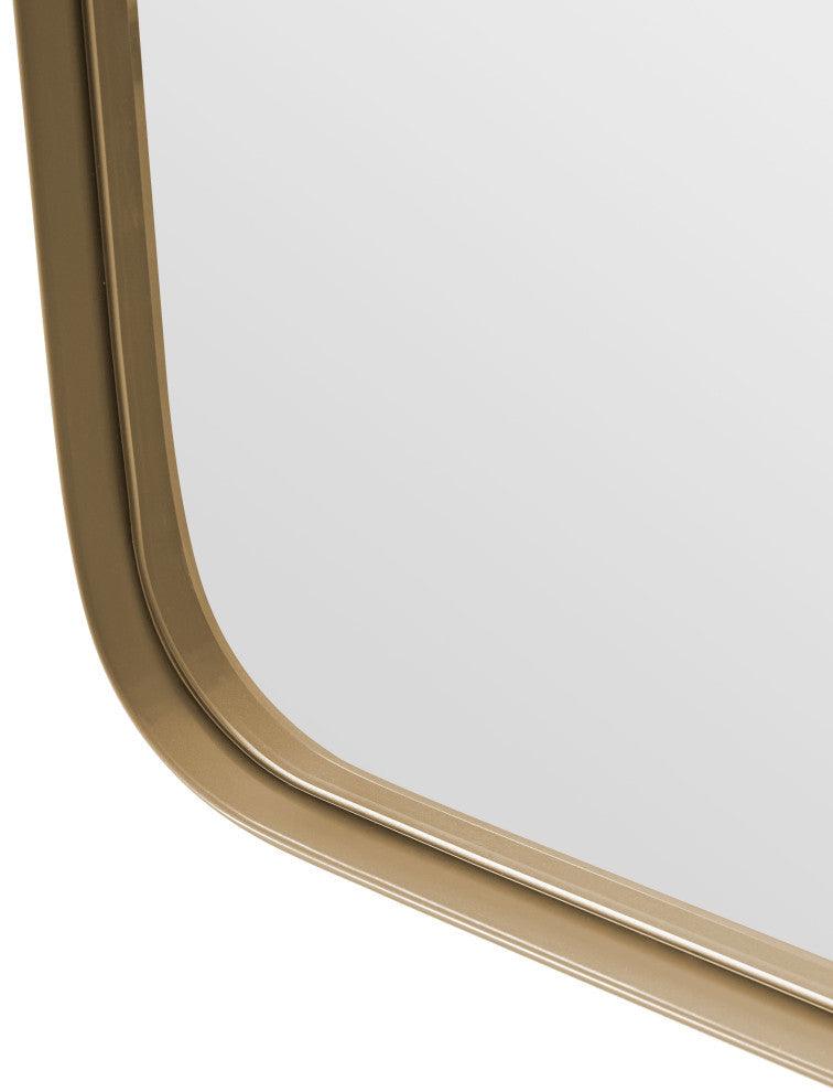 Decorative Mirror, Gold, 22x65