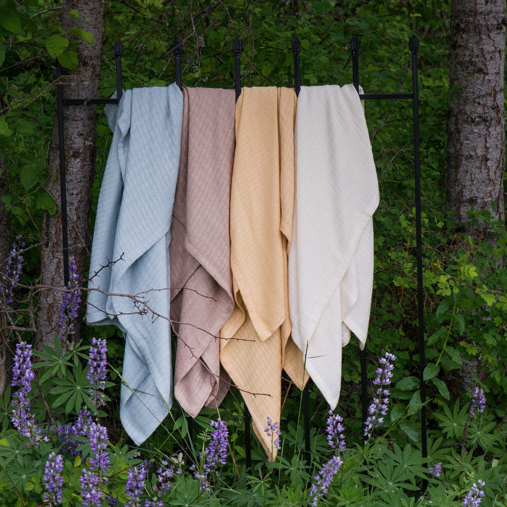 BedVoyage Luxury 100% Rayon Viscose Bamboo Throw Blanket