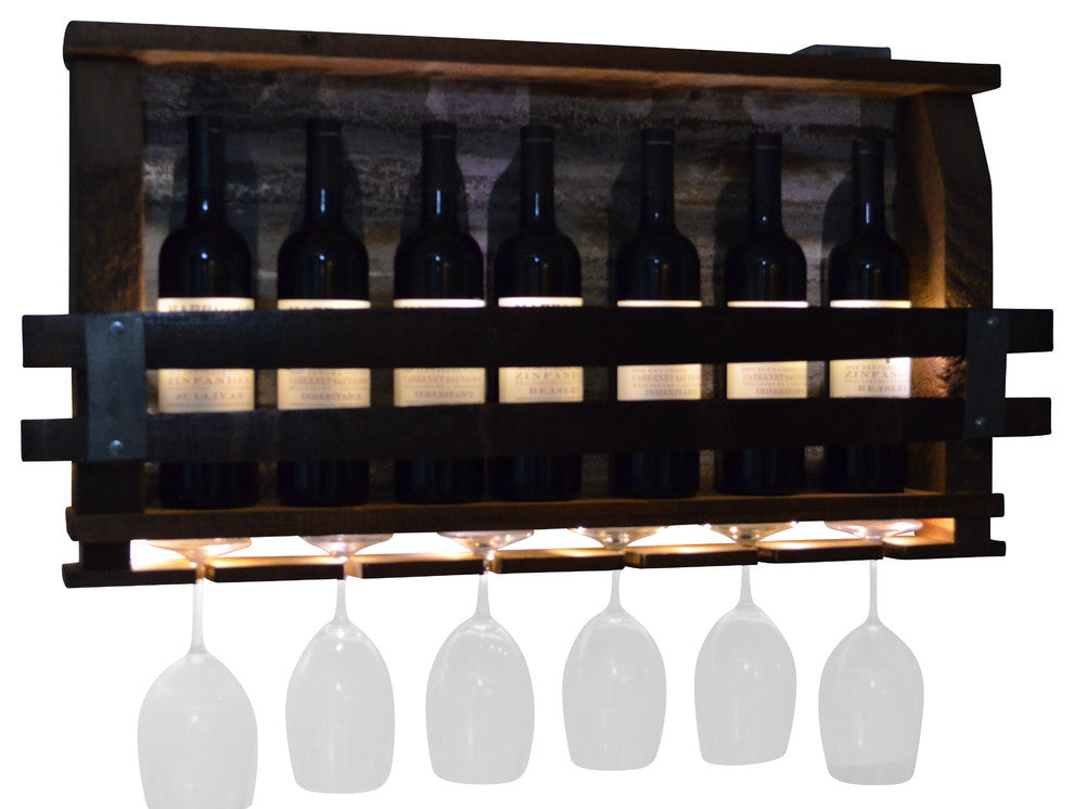 Lighted Wine Rack