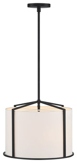 Carlyn 4 Light Black Pendant