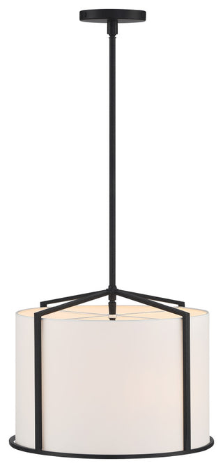 Carlyn 4 Light Black Pendant