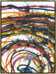 24x32 Couleurs Primaries III, Framed Artwork, Gold