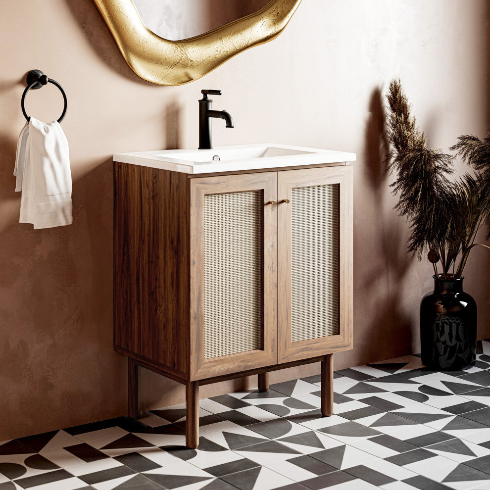 Classe 30" Bathroom Vanity, Oak