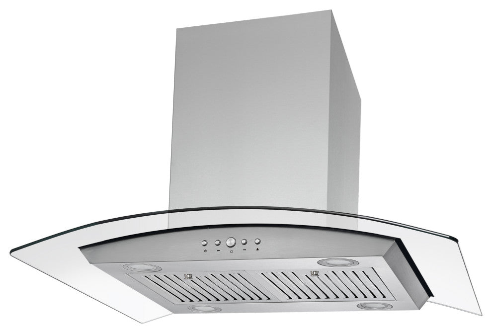 Hauslane | Chef Series Range Hood IS-200 Island Range Hood, 30"