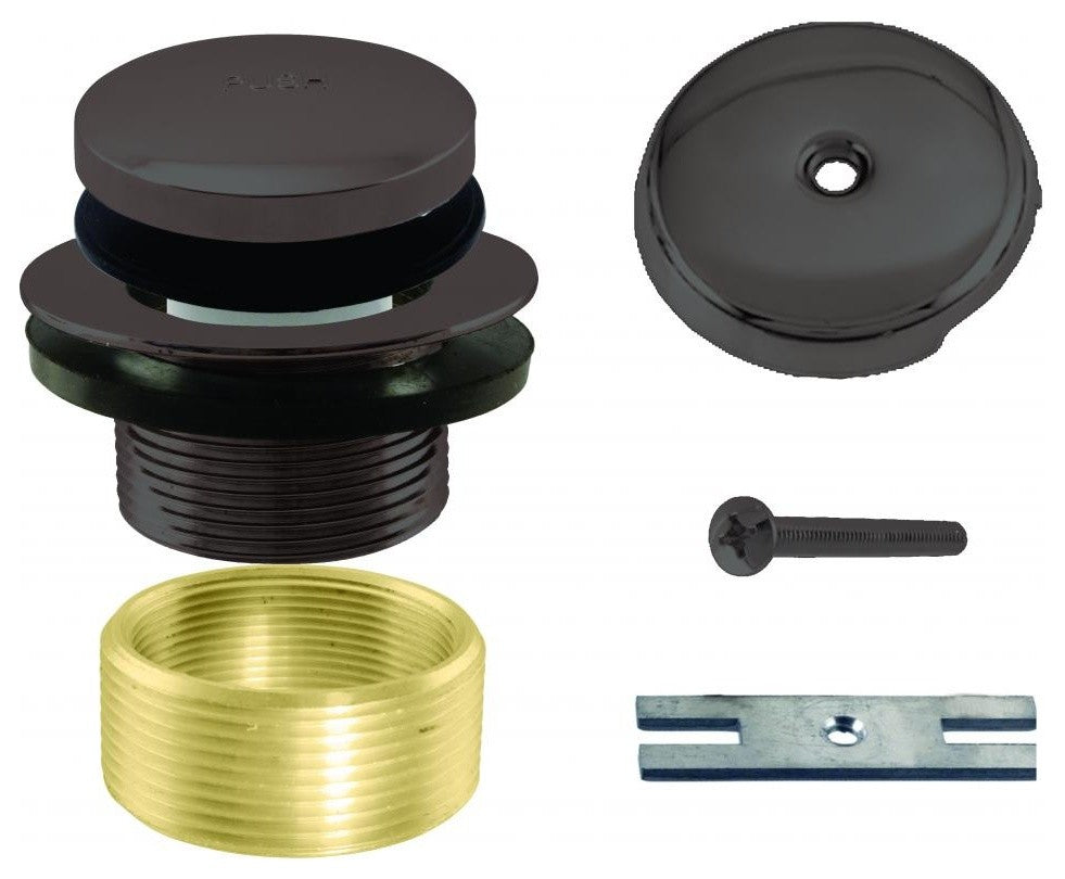 Tip Toe Universal Tub Trim With One-Hole Faceplate In Oil Rubbed Bronze