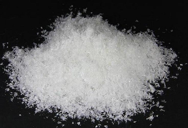 White Artificial Powder Snow Flakes for Christmas Crafts and Decorating 16 oz.