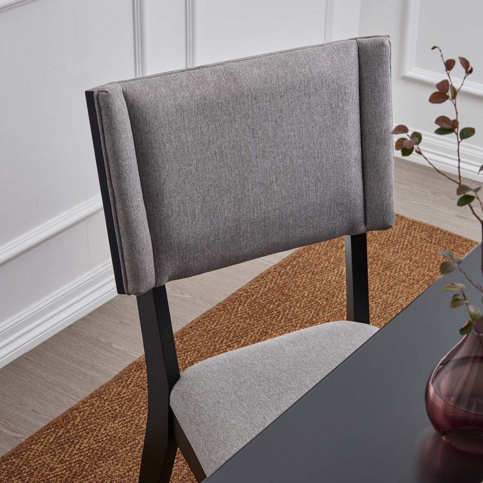 Esquire Dining Chairs, Set of 2, Light Gray