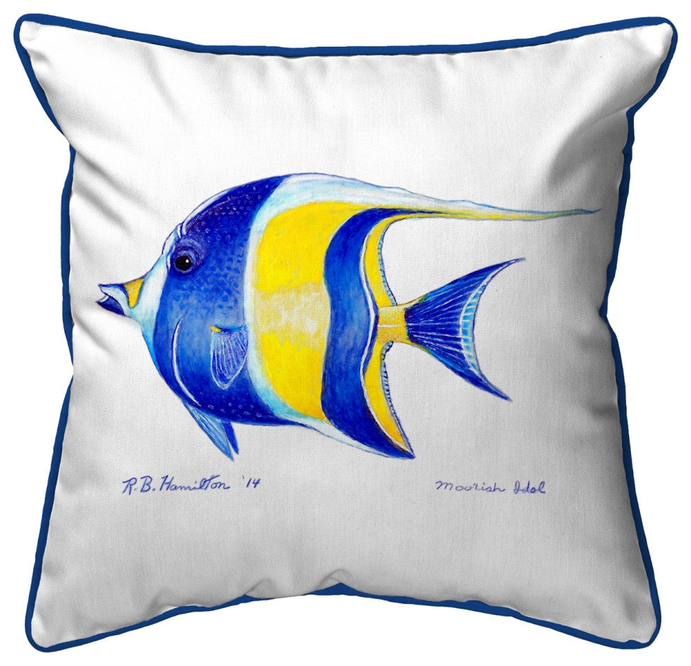 Moorish Idol Large Indoor/Outdoor Pillow 18x18