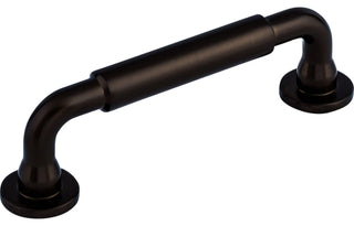 Top Knobs TK822 Serene 3-3/4 Inch Center to Center Handle Cabinet - Flat Black