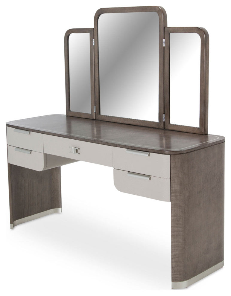 Roxbury Park Vanity with Mirror - Slate