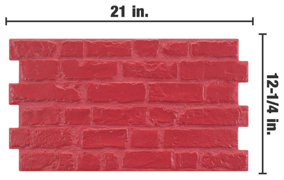 Manhattan Rojo Porcelain Wall Tile