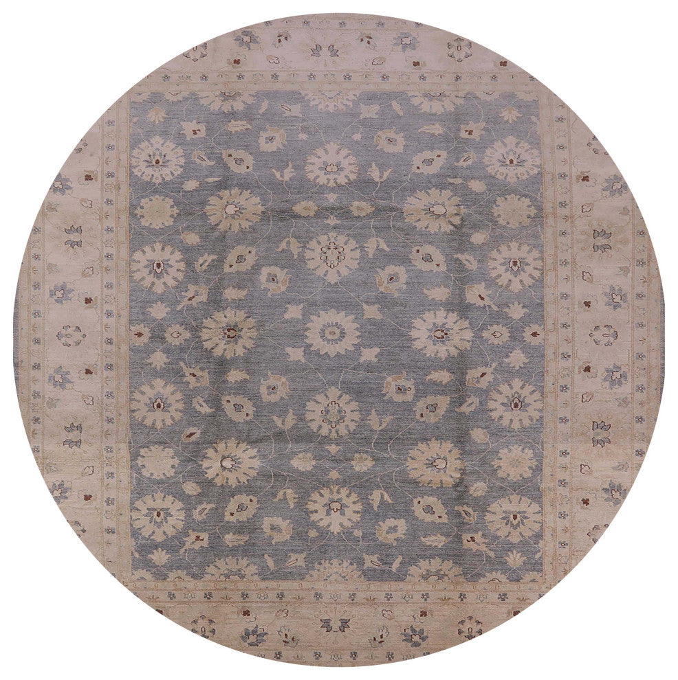 Ahgly Company Indoor Round Mid-Century Modern Area Rugs, 8' Round