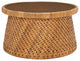 Safavieh Lianne Rattan Round Coffee Table Natural