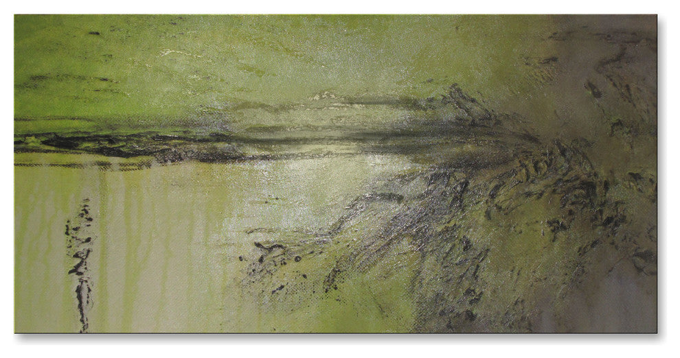 Abstract Modern Canvas Painting Limited Edition 60" x 30" by ELOISExxx
