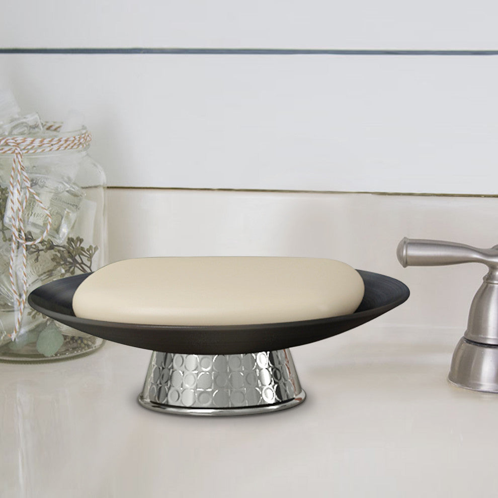 nu steel Flannel Mod Soap Dish