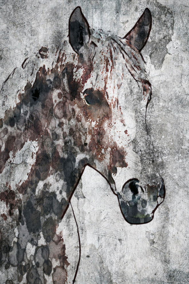 "Ranch Horse" Art Print, 101x152 cm
