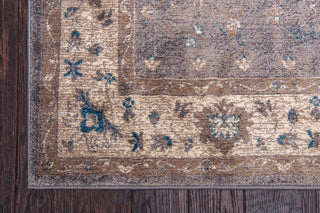 Unique Loom Gray Itzling Salzburg 2'x3' Area Rug