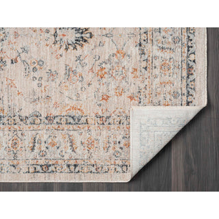 Manor Sarouk Machine Made Indoor Area Rug, 7'10", Blue