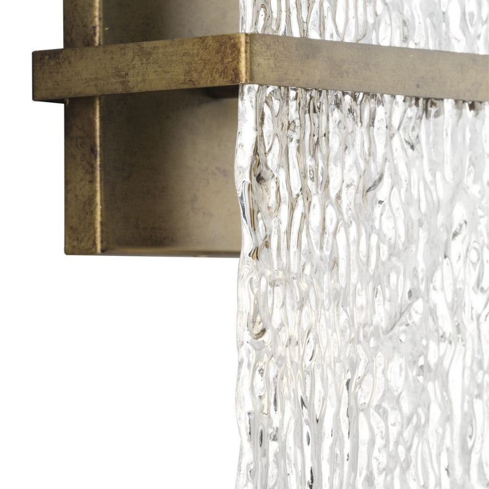 Chevall Collection 2-Light Modern Organic Wall Sconce, Gold Ombre