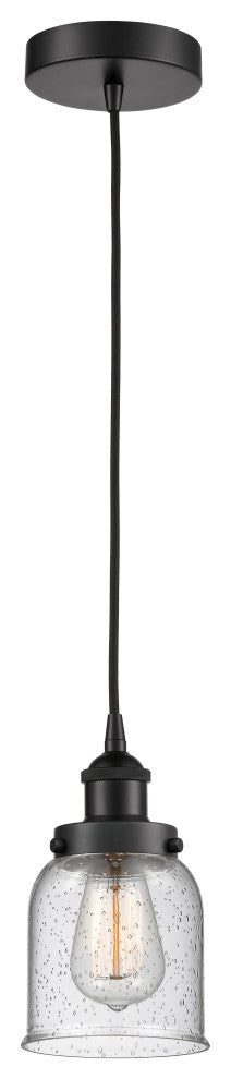 Innovations 616-1PH-BK-G54-LED 1-Light Mini Pendant, Matte Black