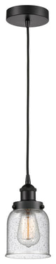 Innovations 616-1PH-BK-G54-LED 1-Light Mini Pendant, Matte Black