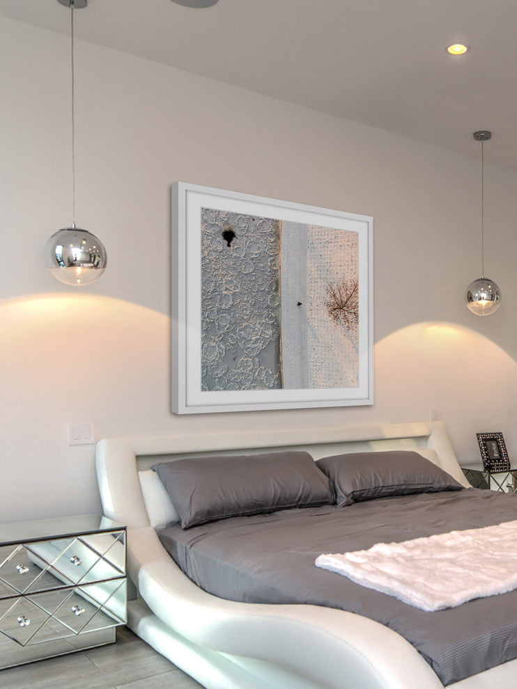 "Splotchy Land" Framed Print by Karolis Janulis