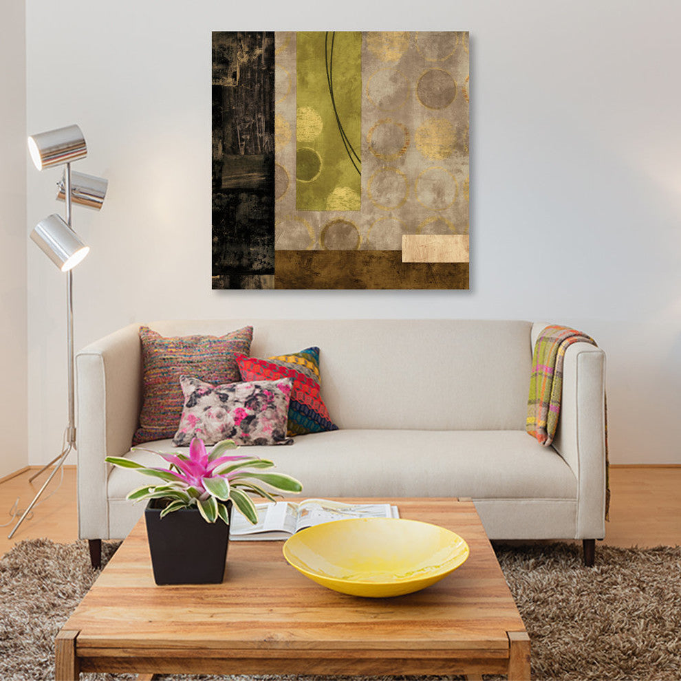 "Escalate" by Brent Nelson, Canvas Print, 37"x37"