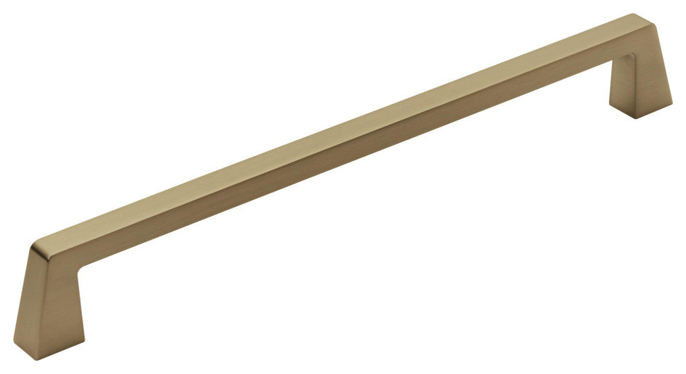 Amerock Blackrock Appliance Pull, Golden Champagne, 12" Center-to-Center