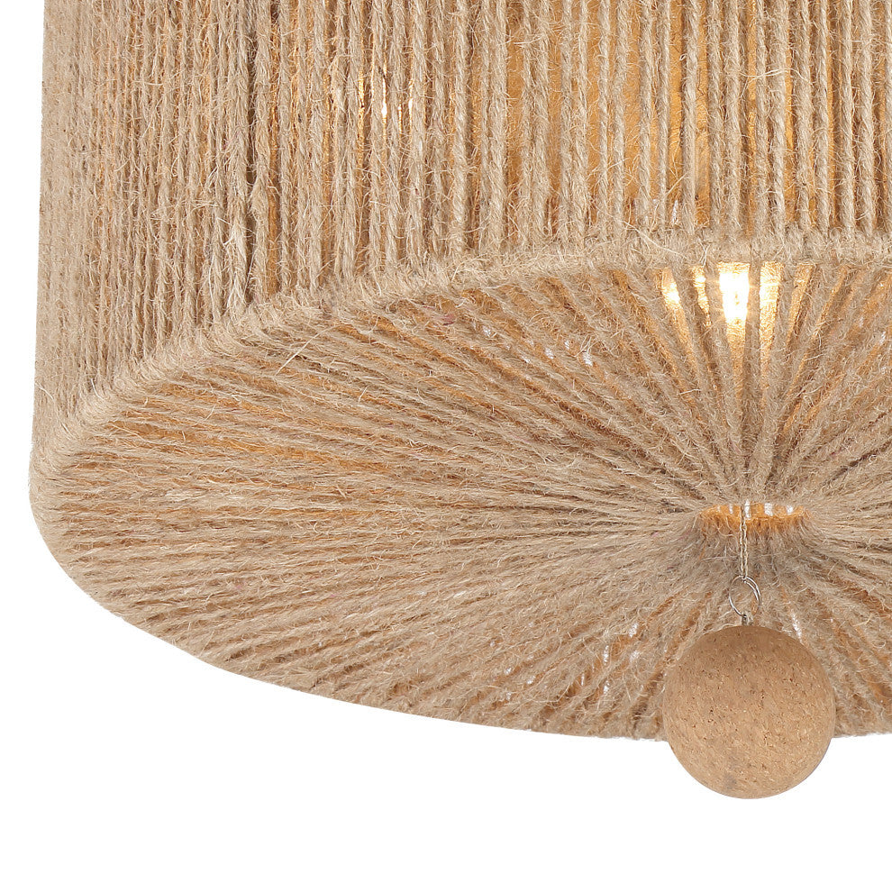 Jessa 3 Light Burnished Silver Ceiling Mount