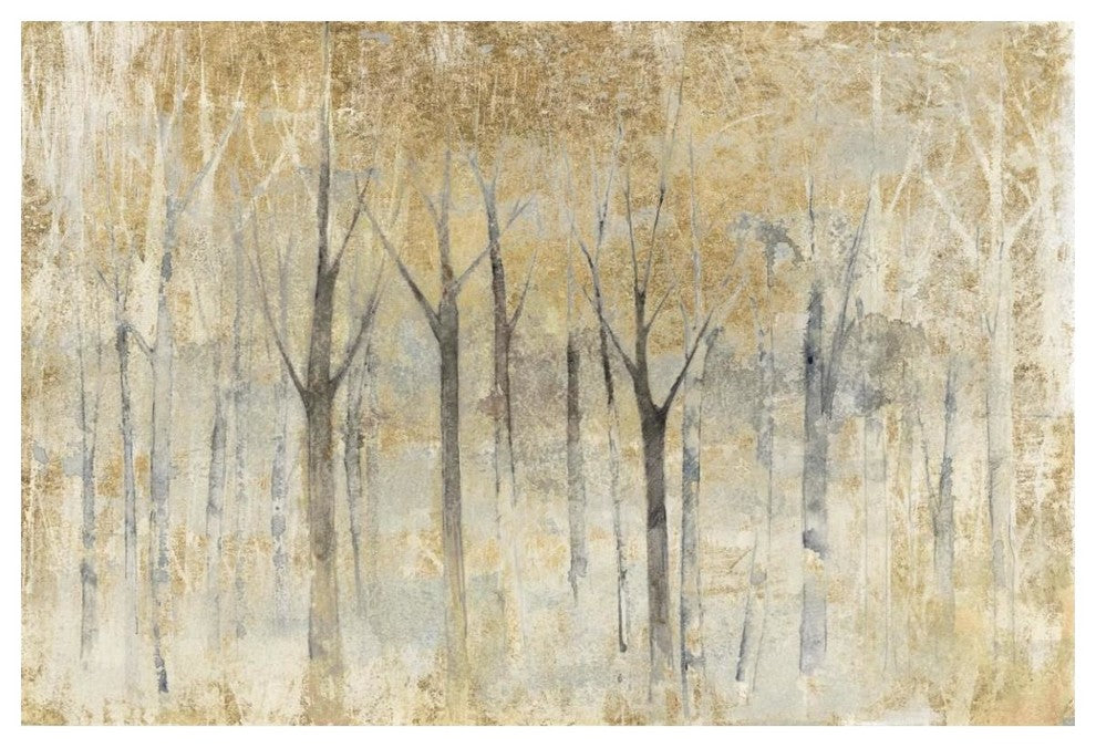 "Seasons End Gold" Digital Paper Print by Avery Tillmon, 50"x34"