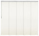Malia 5-Panel Track Extendable Vertical Blinds 58-110"W