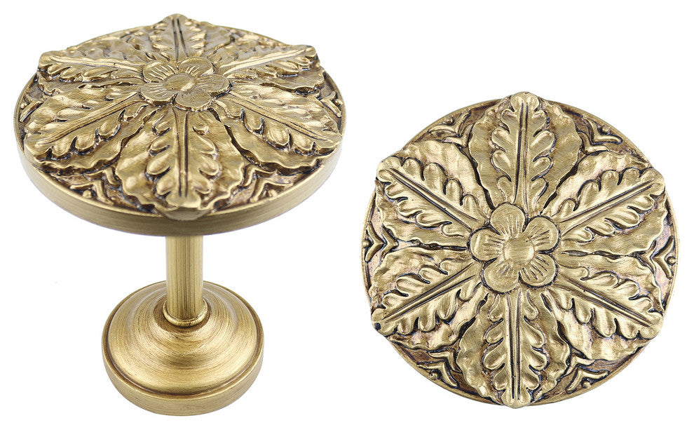 Urbanest Set of 2 Filoni Drapery Medallion Holdback, Renaissance Gold