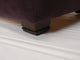 Grand Deco Tufted Suede Footstool - Available in 7 colors, Purple