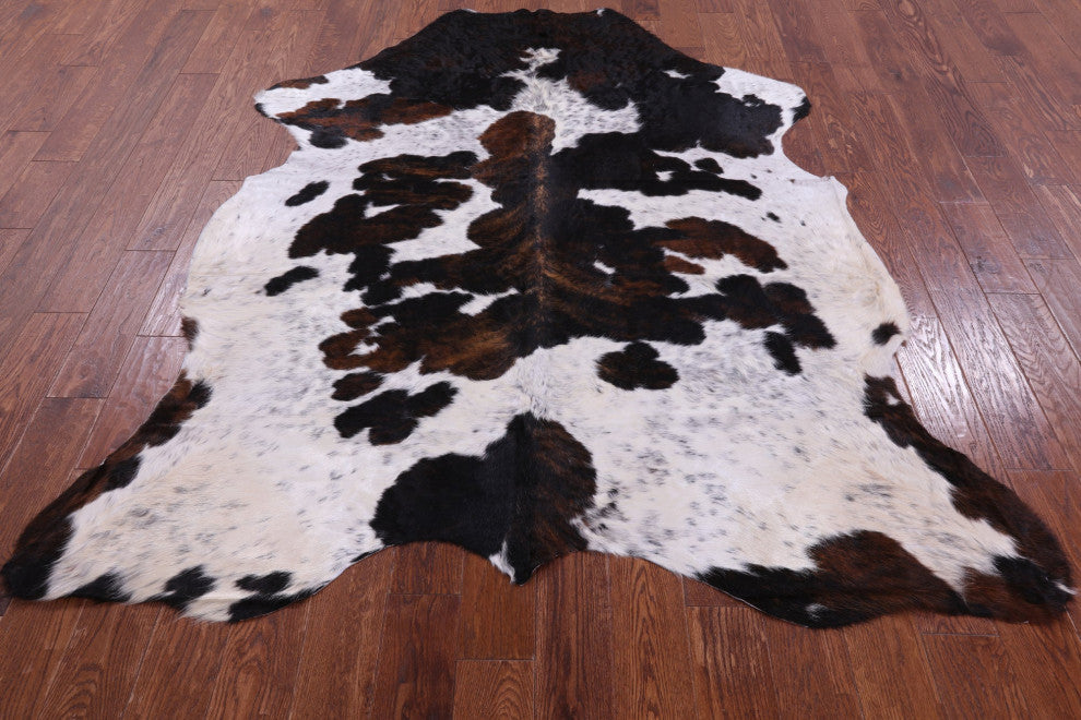 Organic Natural Hair-On Cowhide Area Rug 7' 4" X 6' 2" C1489