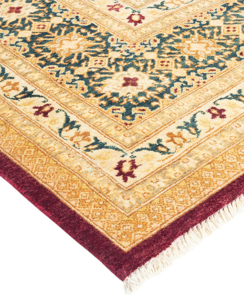 Mogul, One-of-a-Kind Hand-Knotted Area Rug Red, 9'2"x11'0"