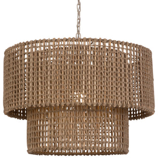 Biswas Woven Jute 1 Light Pendant