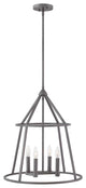 Hinkley Middleton Four Light Pendant 3773GZ
