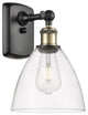 Innovations Lighting 516-1W-BAB-GBD-752-LED Ballston Dome 1 Light 8" Sconce