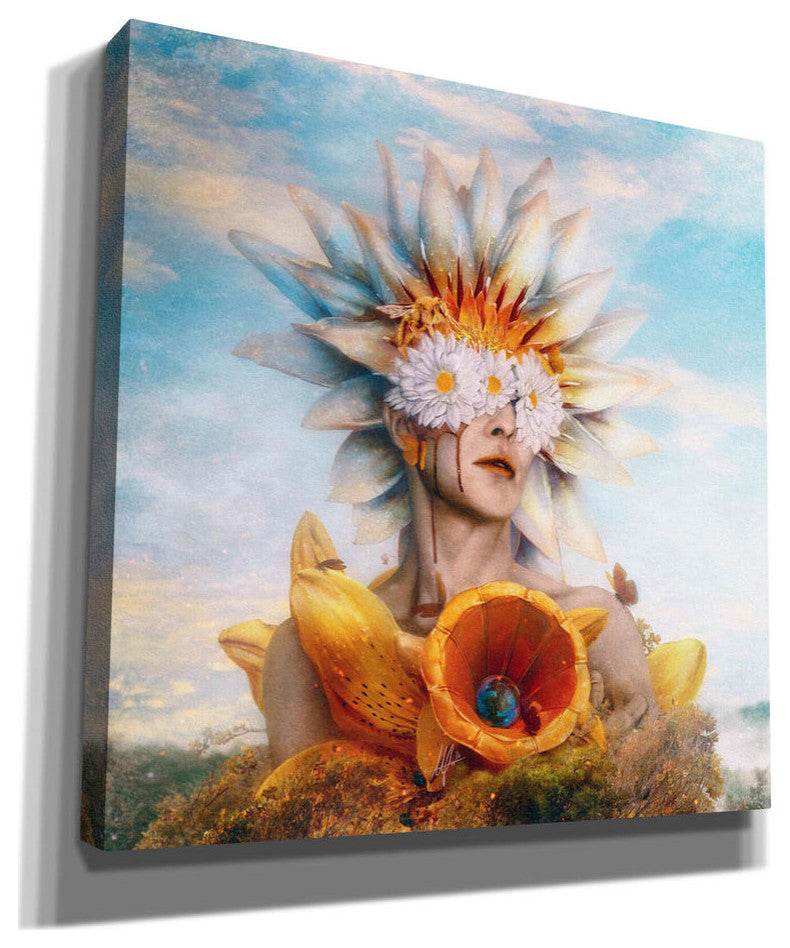 Cortesi Home "Honey" by Mario Sanchez Nevado, Giclee Canvas Wall Art, 12"x12"