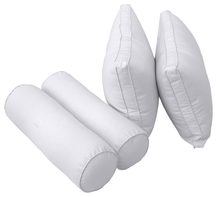 S2 Queen Size 5PC Pipe Daybed Mattress Cushion Bolster Pillow Complete Set AD105