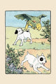 Snip and Snap and Polly Play- Fine Art Giclee Print 24" x 36"