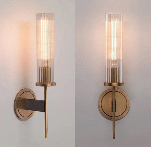 Palma | Bedside Wall Lamp made of Brass, Bronze / Metal