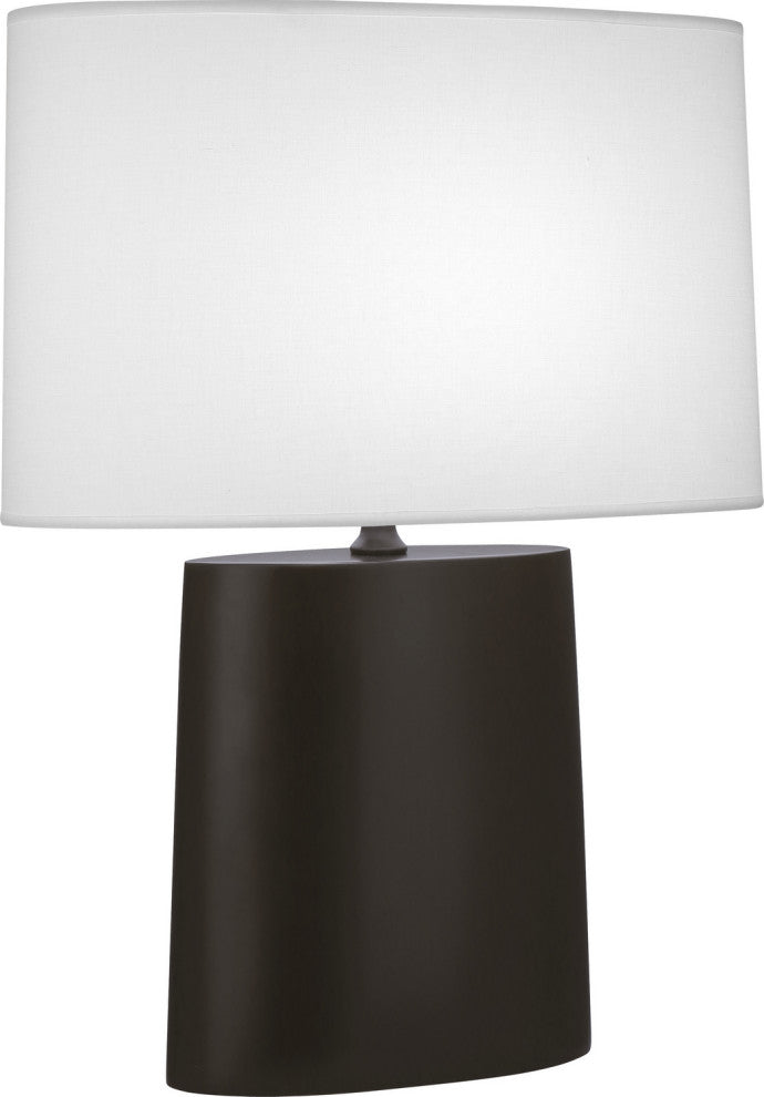 Robert Abbey RA-MCF03 1-Light Table Lamp, Victor