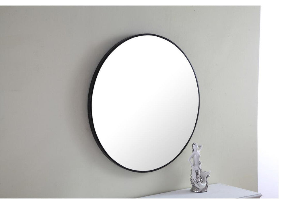 Elegant Decor Mr4031Bk Eternity Mirror, Black