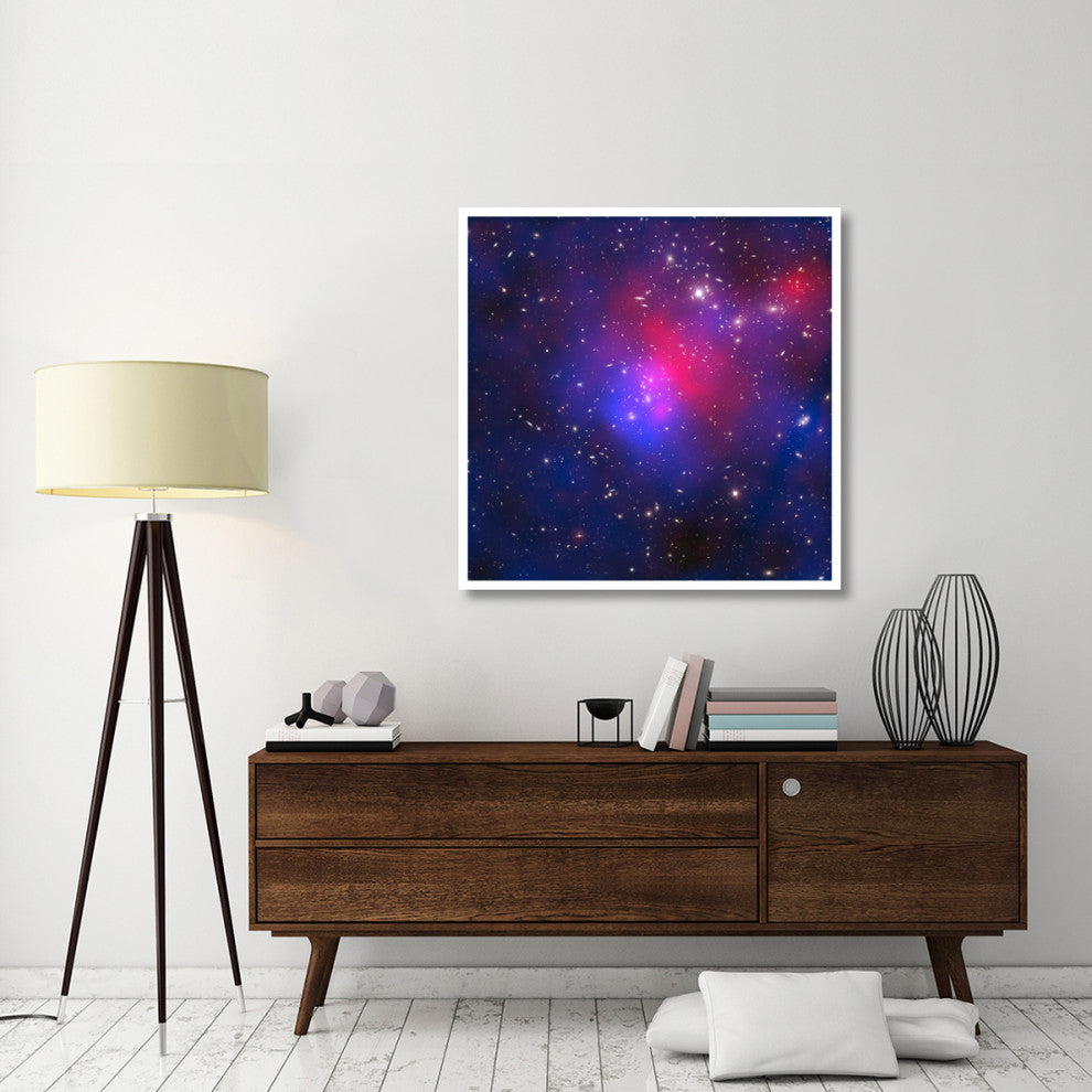 "Pandora's Cluster - Abell 2744" Digital Paper Print by NASA, 42"x42"