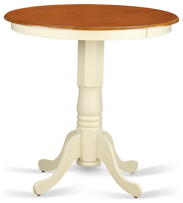 5 Pc Pub Table Set -Pub Table And 4 Counter Height Chairs