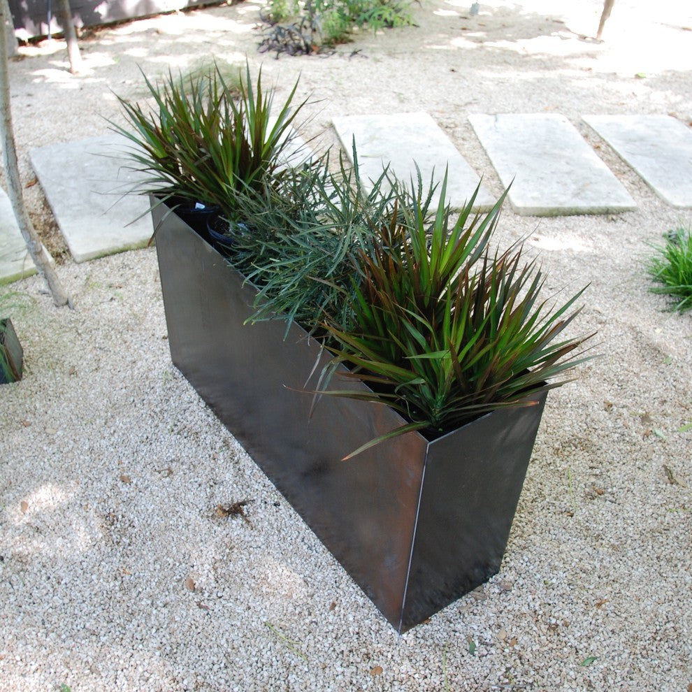 Tatami Plate Steel Planter, 12"x24"x48"